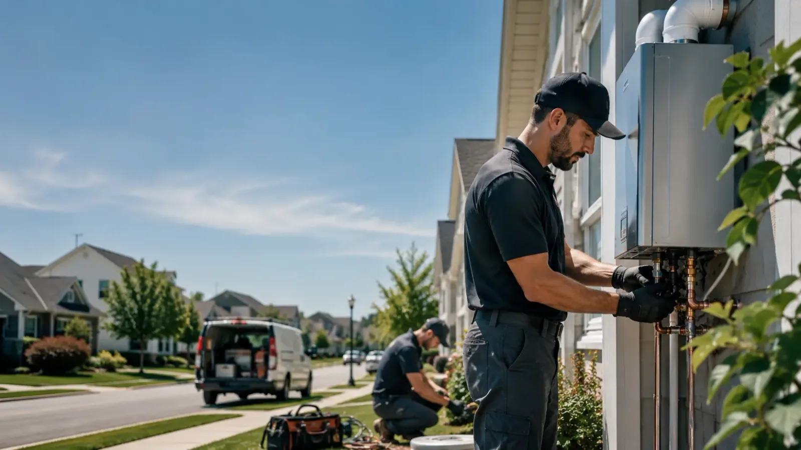 Tankless Water Heater Installation in Kempner, TX